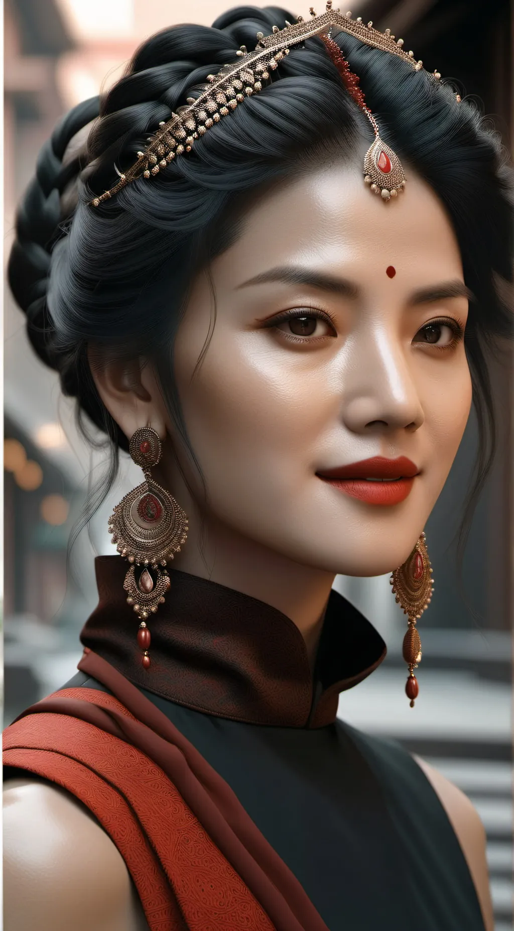 ai character: Aria background