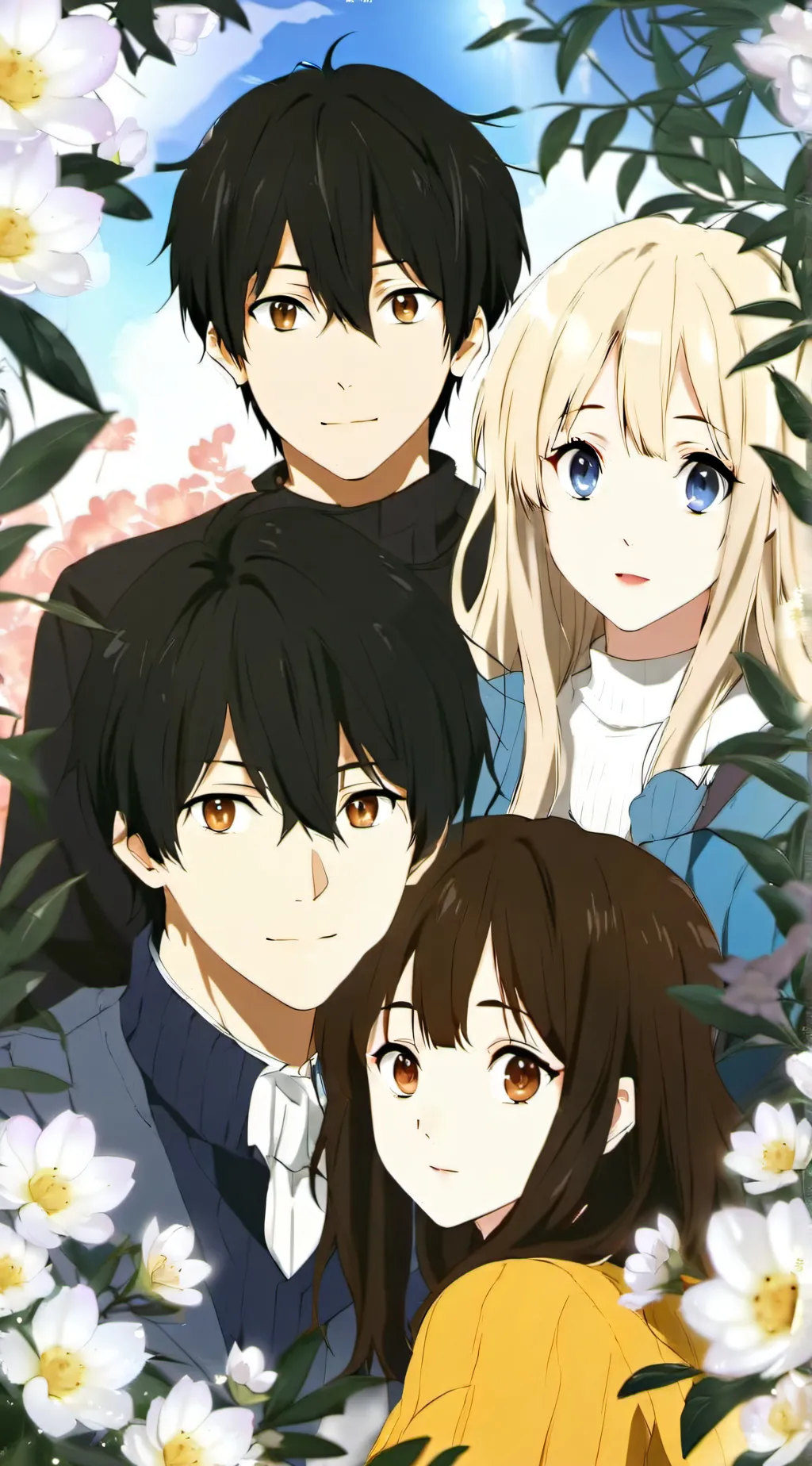 ai character: Amanda & her BFF background