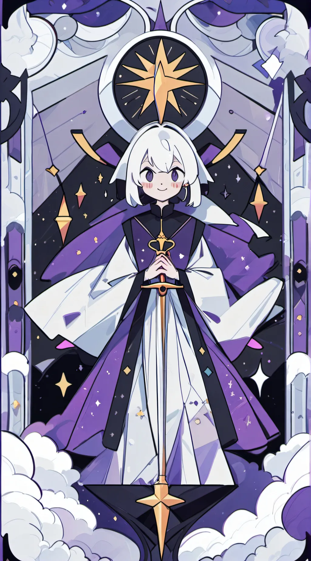 ai character: Luna background