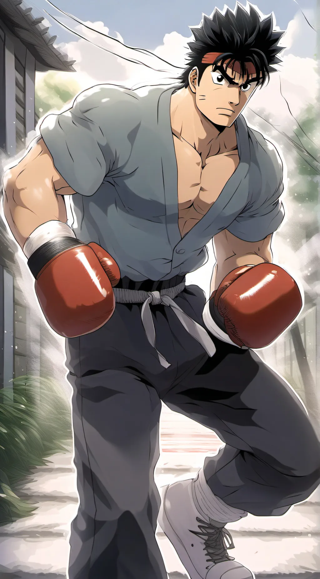 ai character: akori background