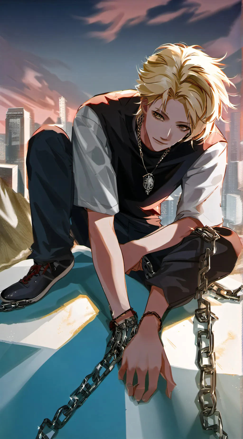 ai character: Ethan background