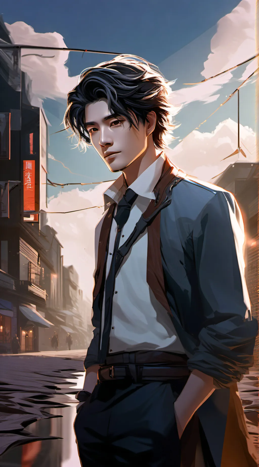 ai character: Jake background