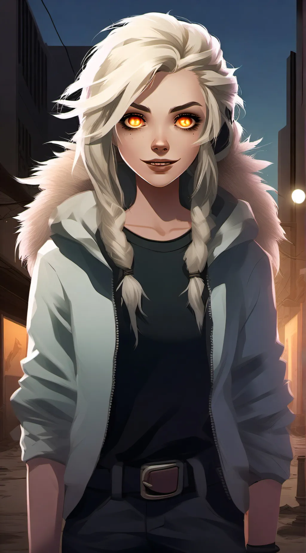 ai character: Cassy  background