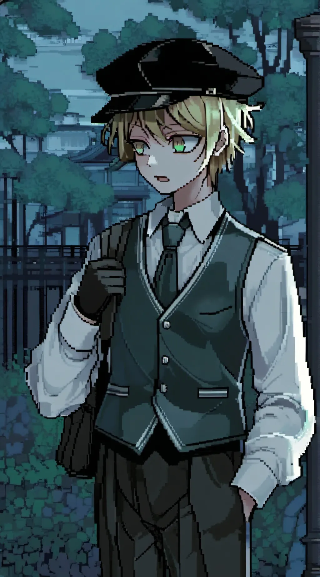 ai character: shuichi saihara background