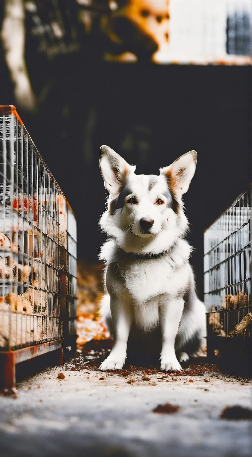 ai character: Haunted pet store background