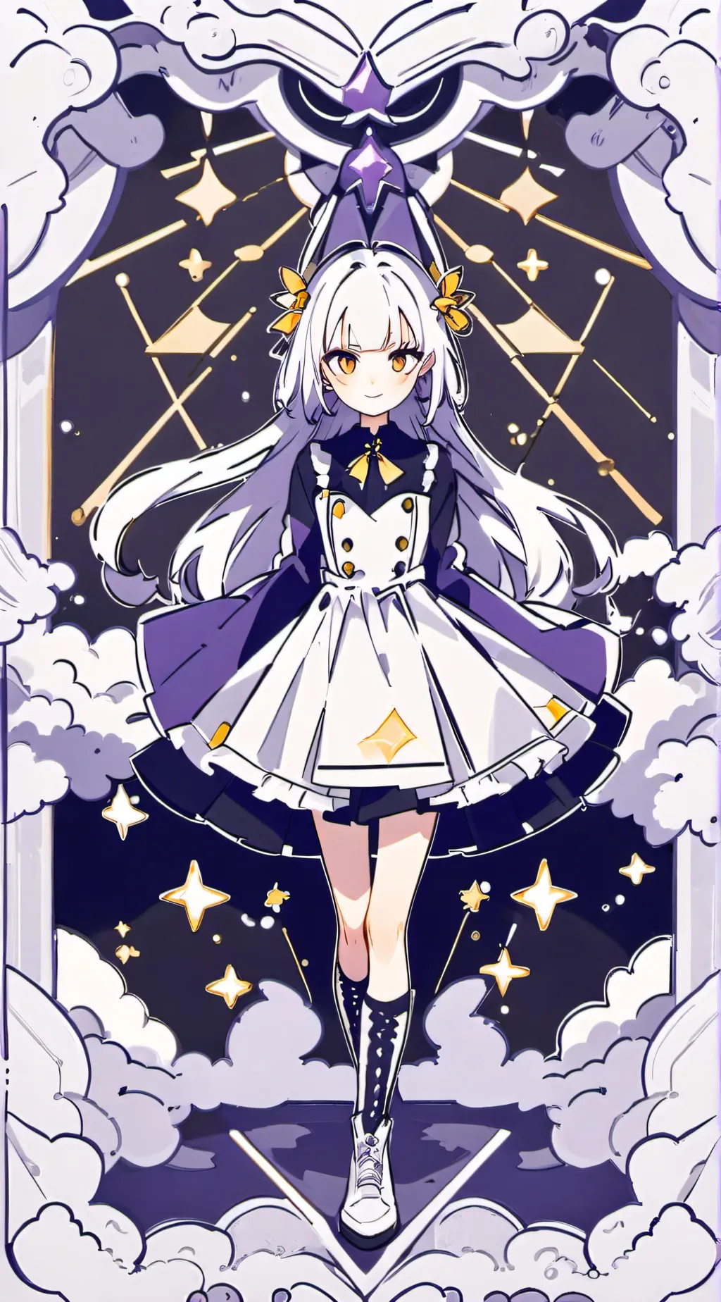 ai character: lilly alices sis background