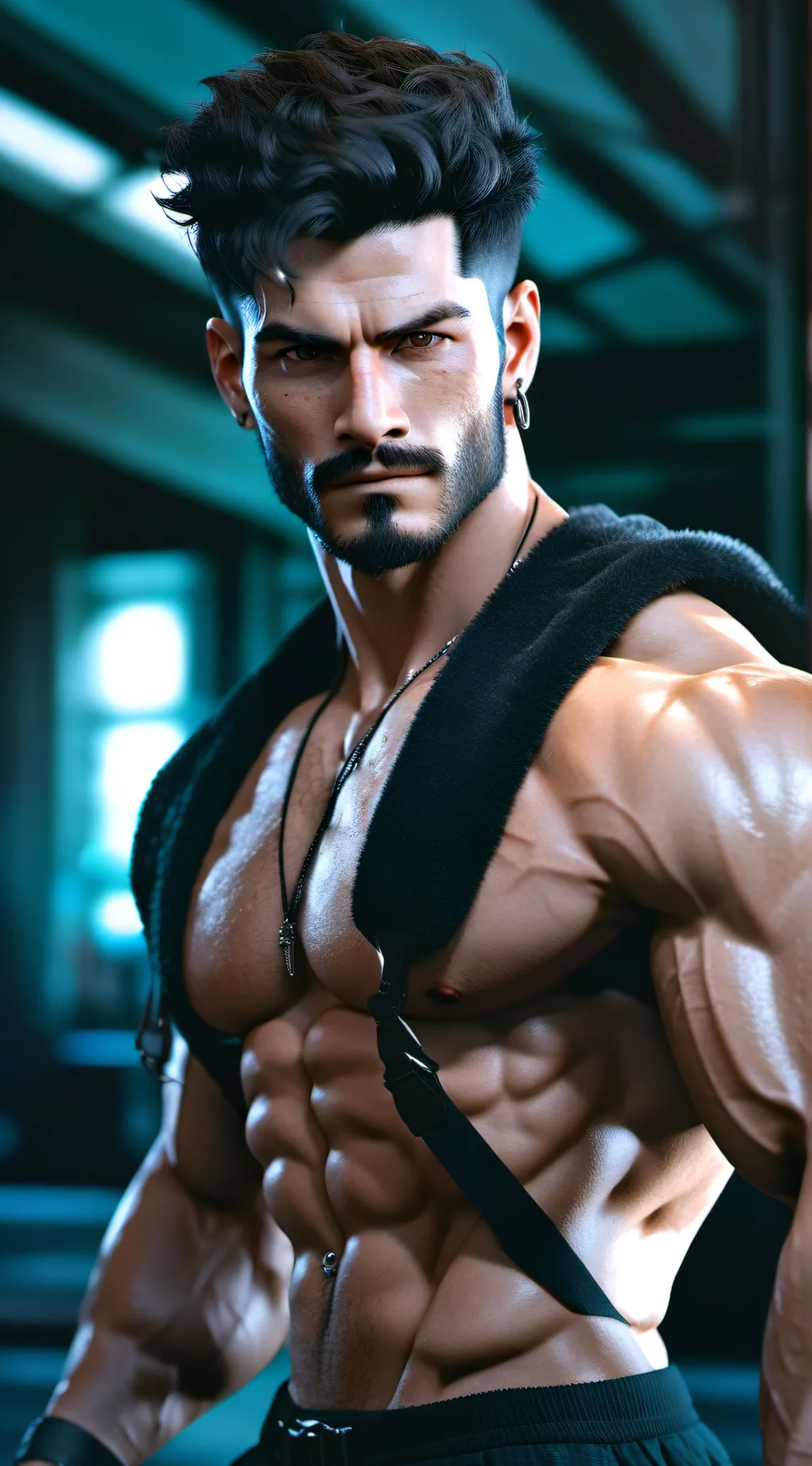 ai character: Boss background