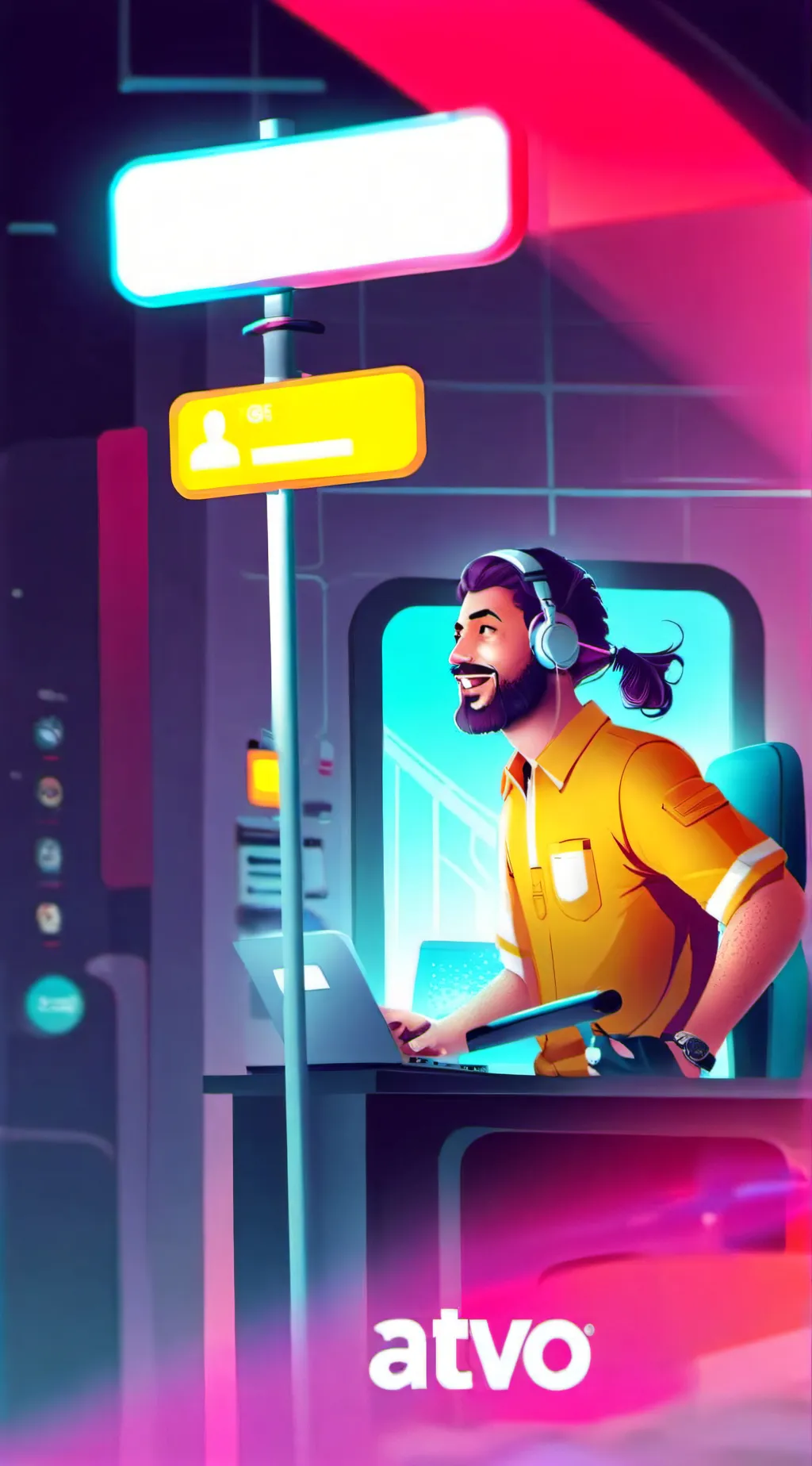 Talkie AI - Chat with Anúncio 