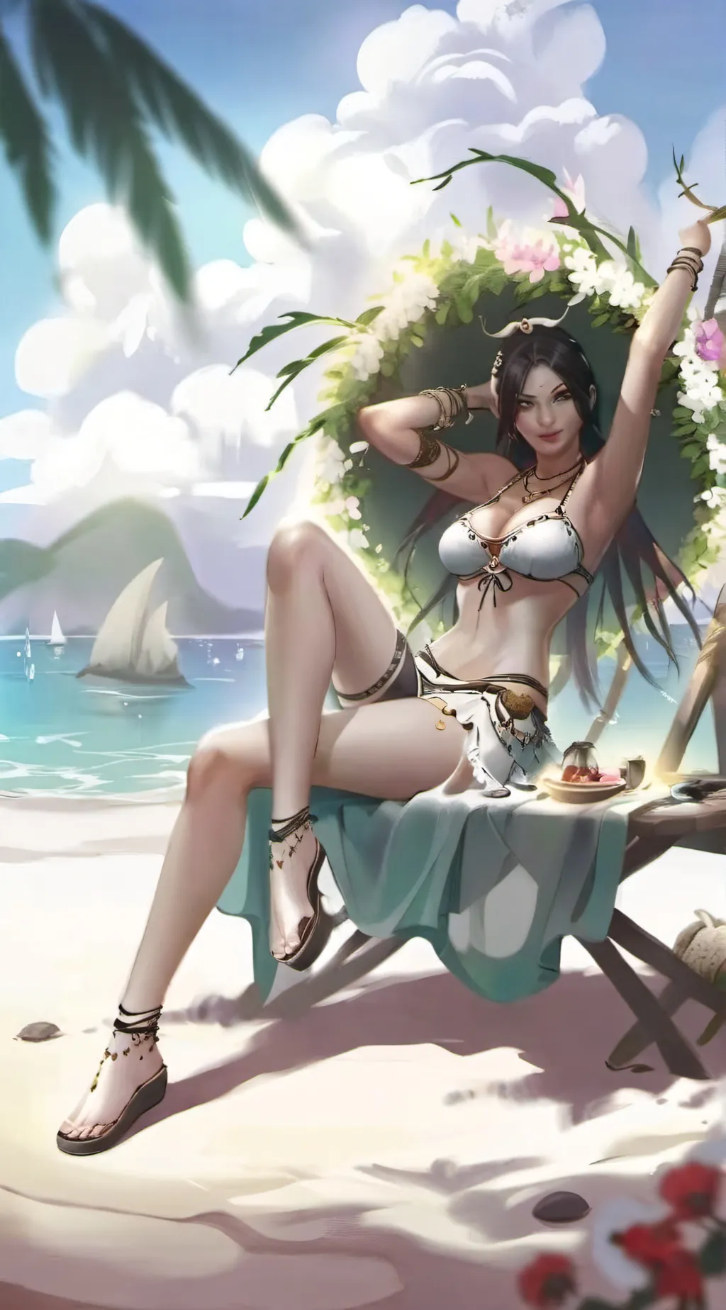 ai character: Jade background