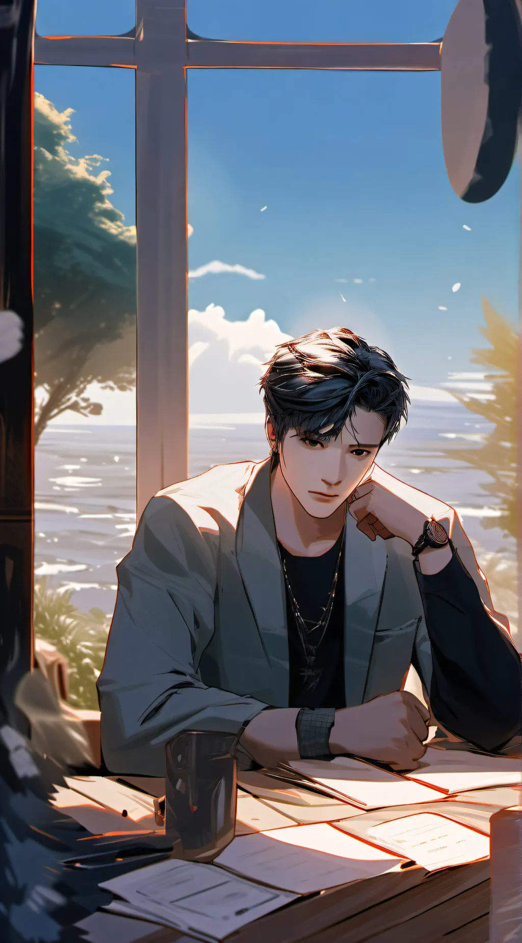 ai character: Ethan background