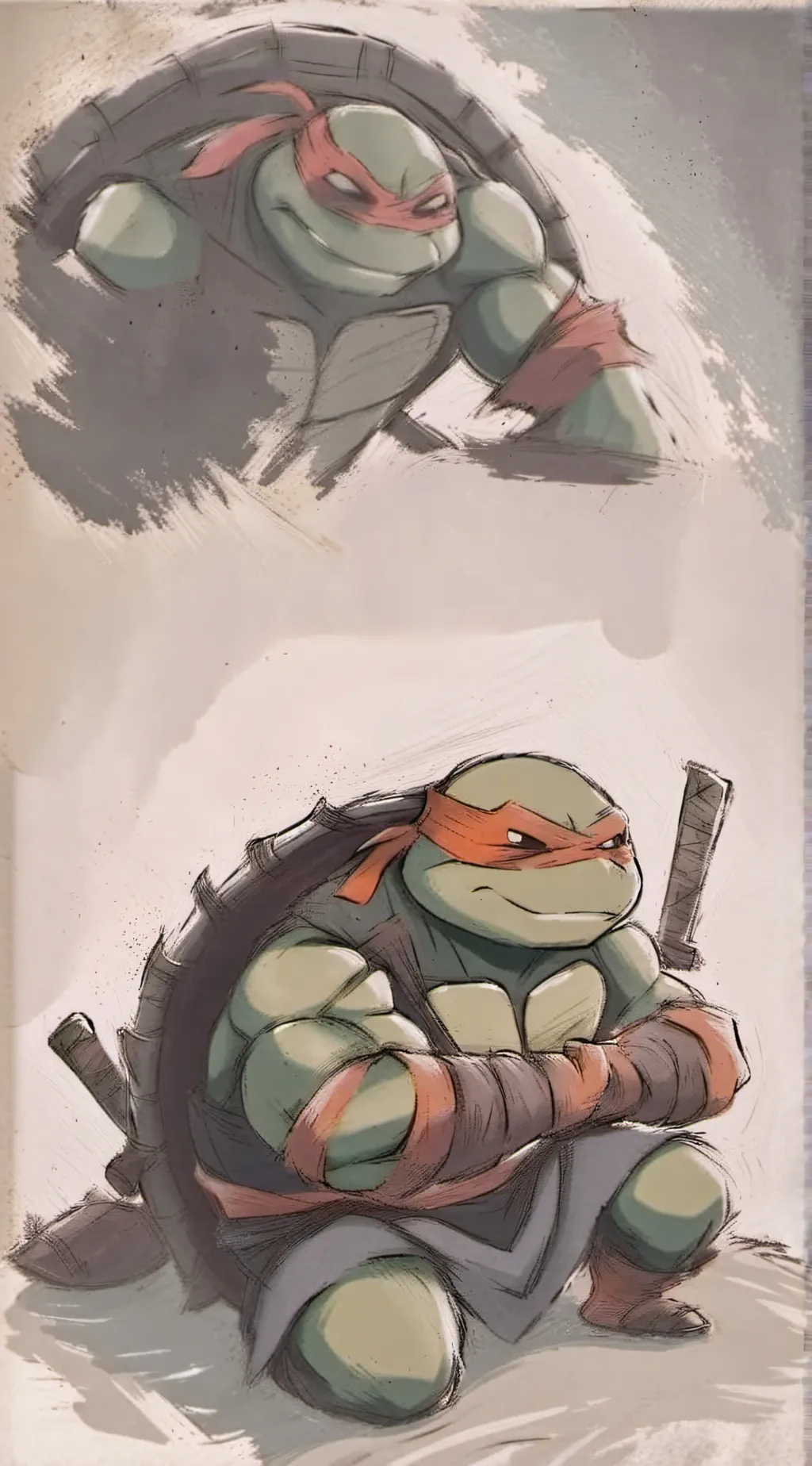 ai character: Mikey 2003 Angst💔😁 background