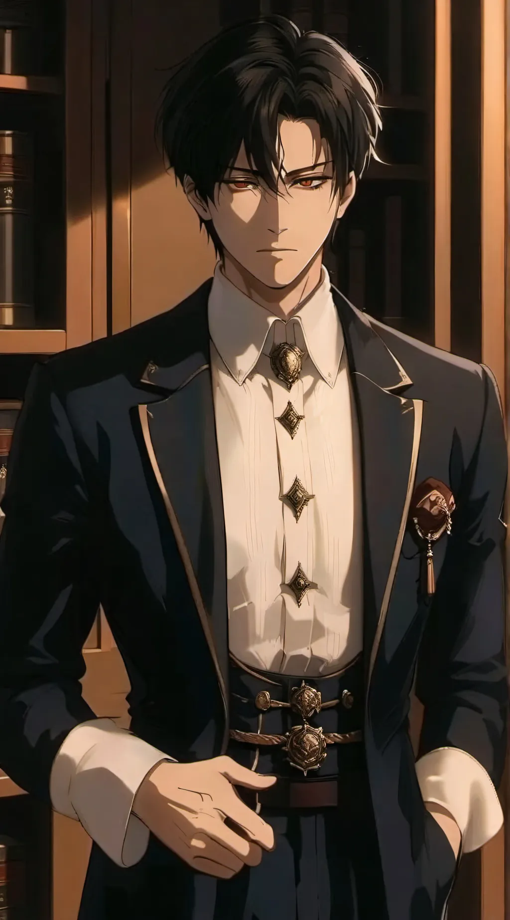 ai character: ✨Levi✨ background