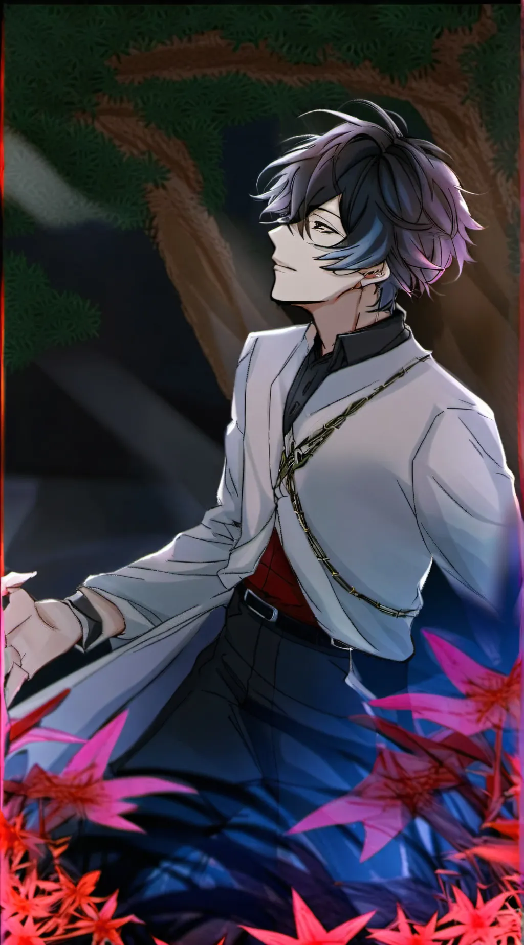 ai character: andrew background