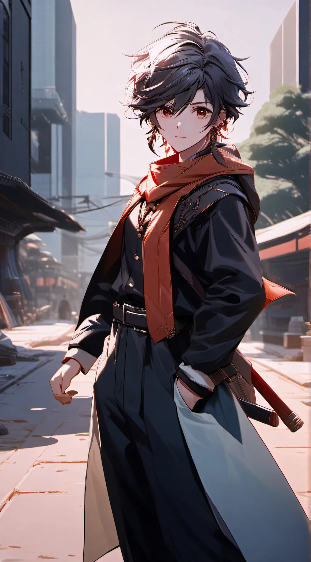 ai character: alan background