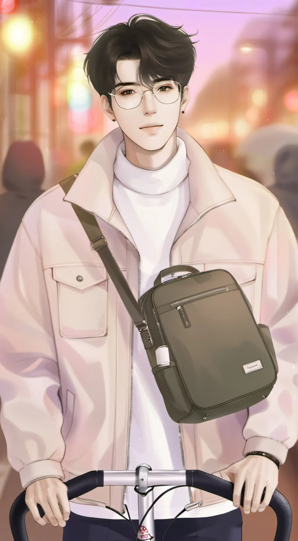 ai character: Miles background