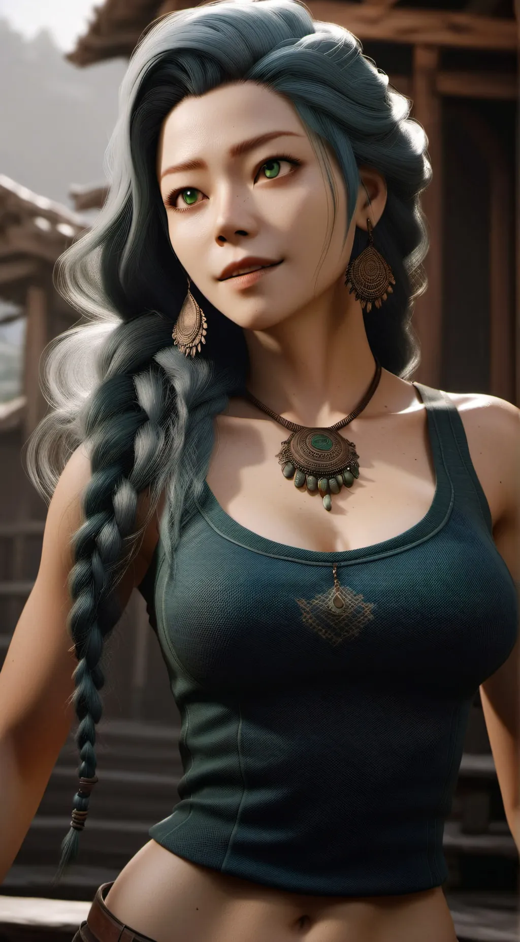 ai character: margret  background