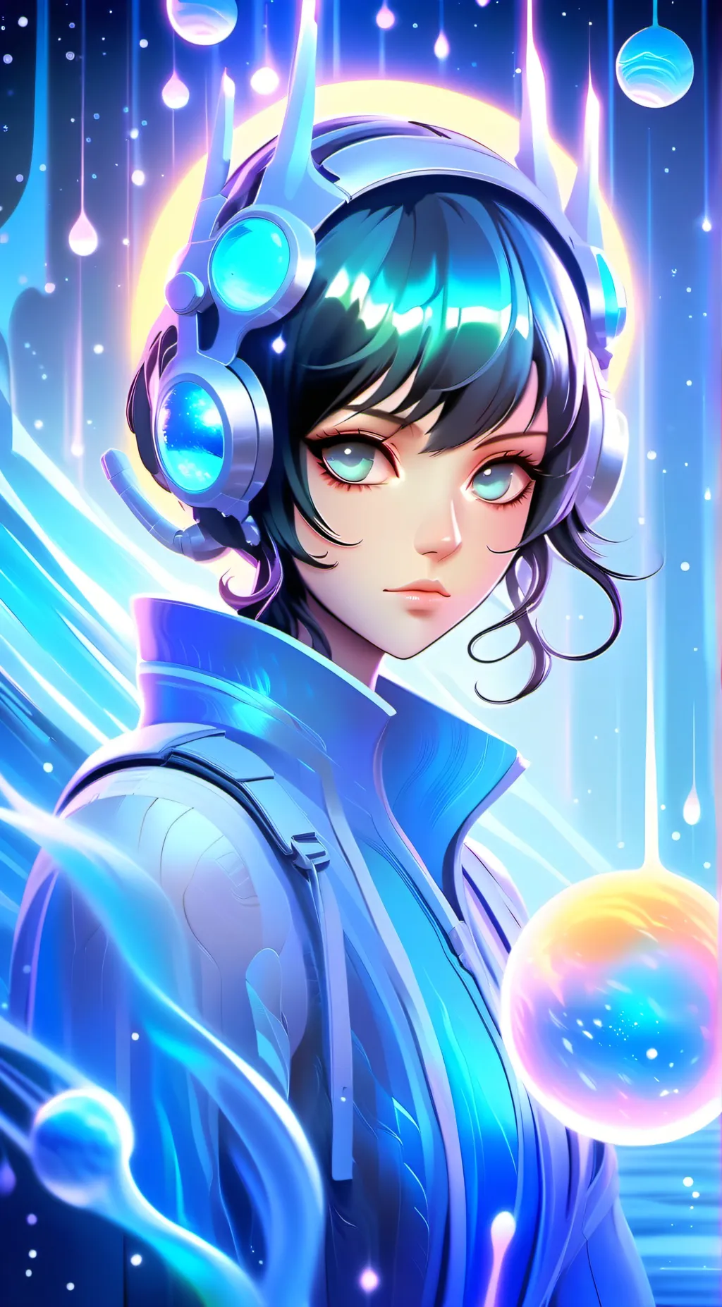 ai character: Aria background