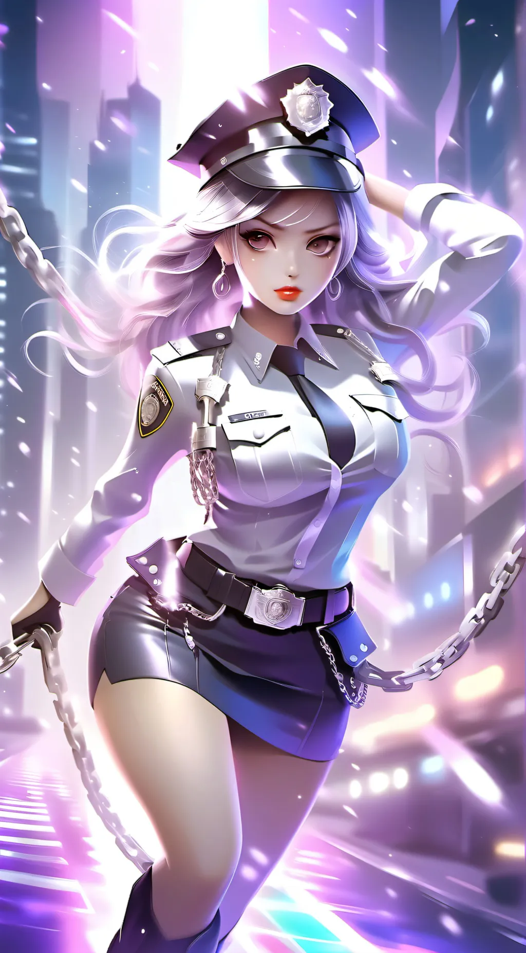 ai character: ex police background