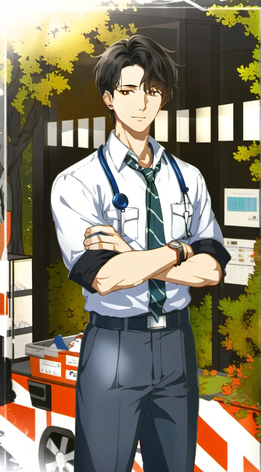 ai character: Sam Moulder background