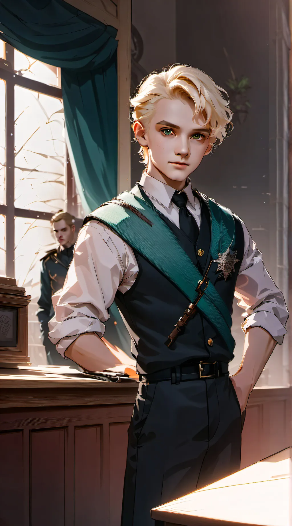 ai character: Draco Malfoy background
