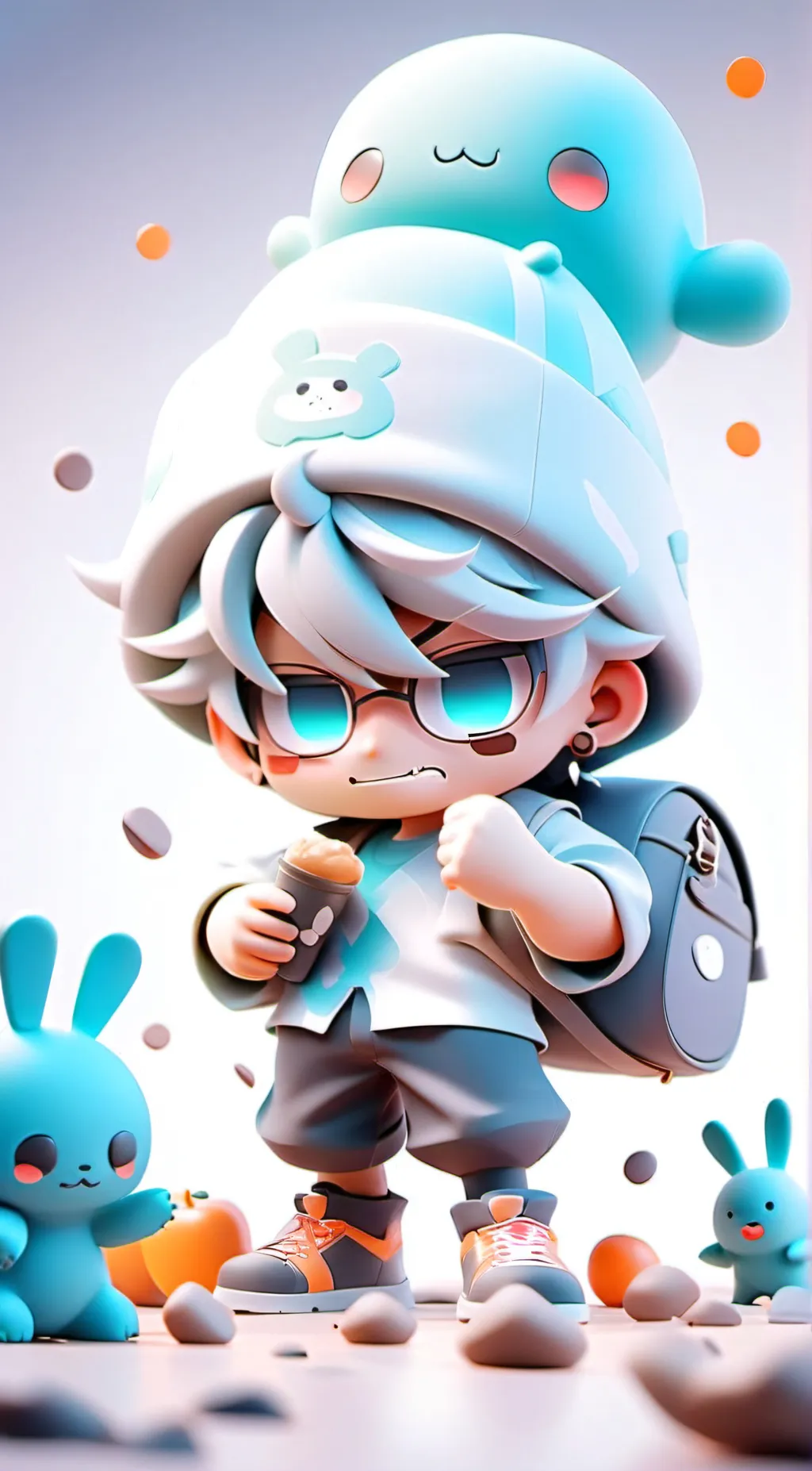 ai character: Lil Timmy background