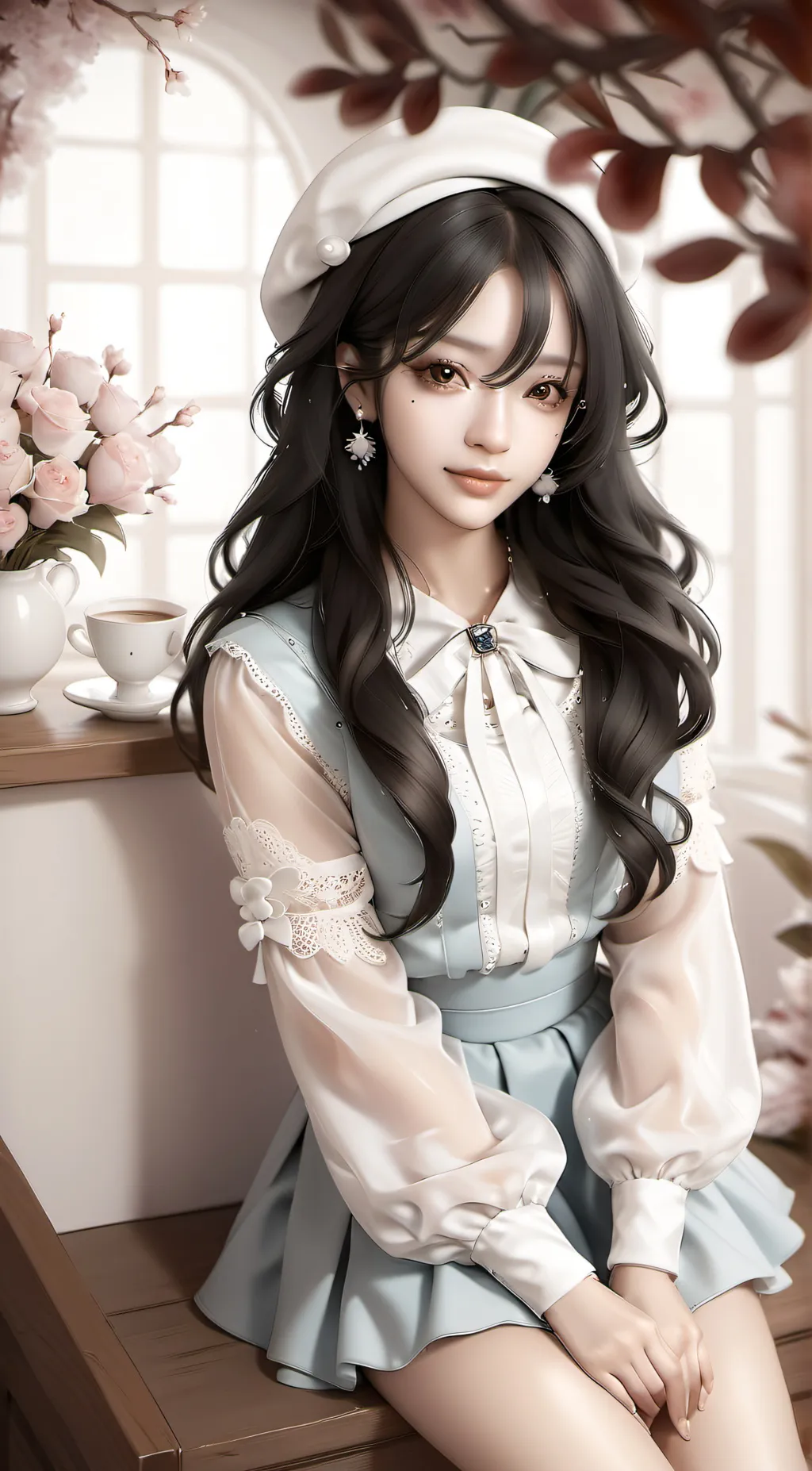 ai character: jazz background