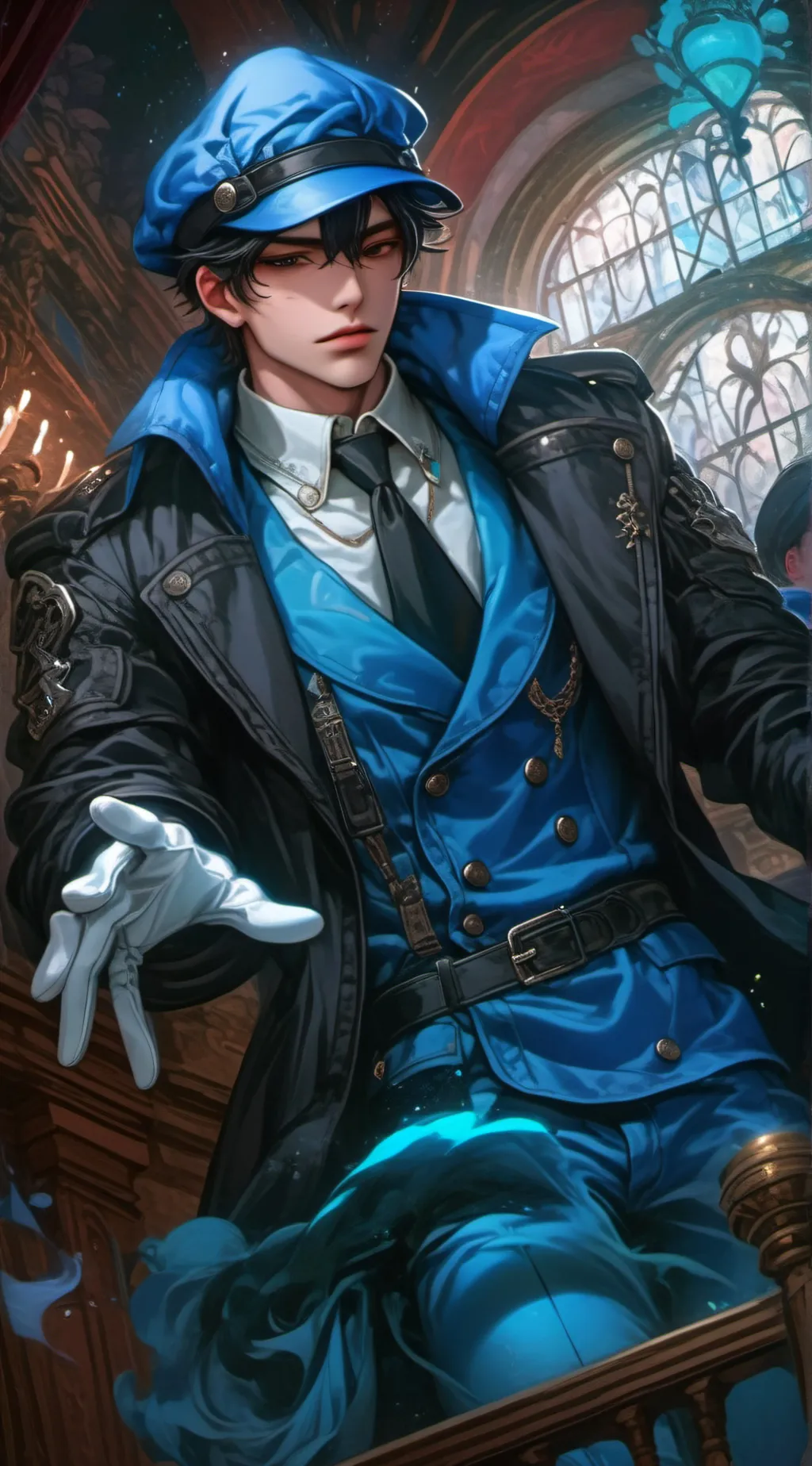 ai character: Luke dutcherson background