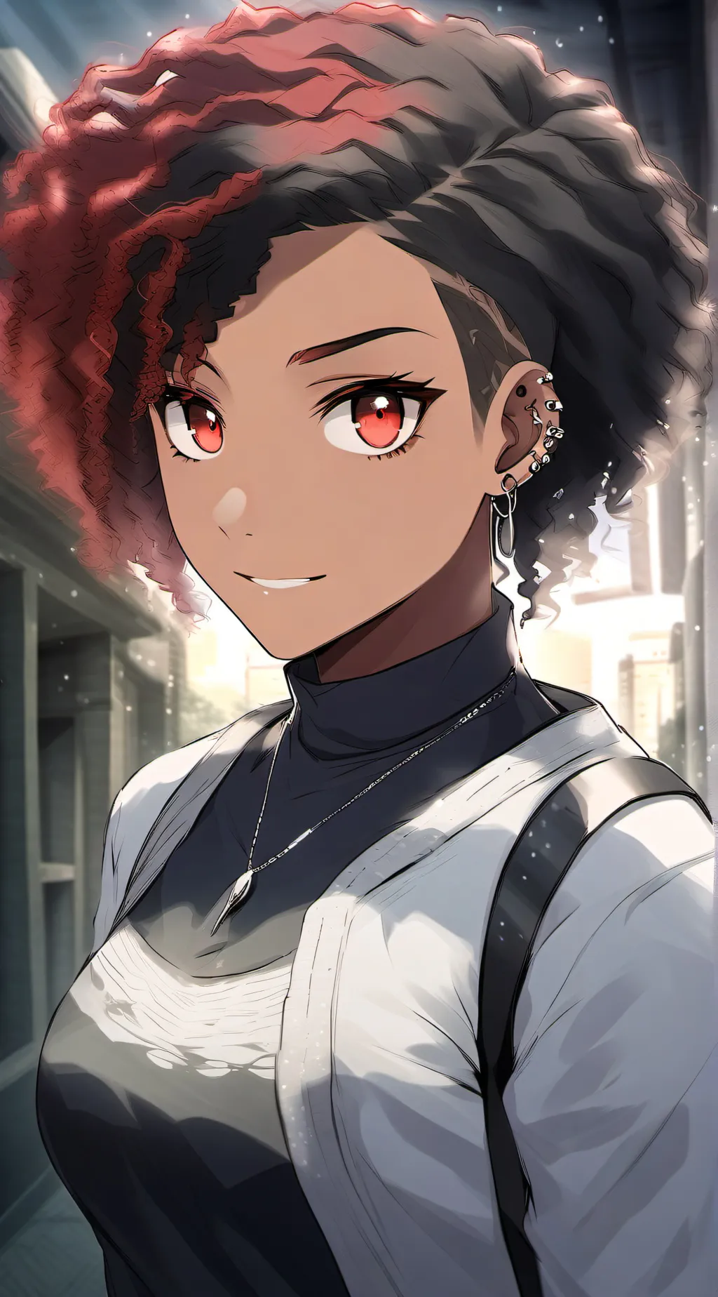 ai character: Silva background