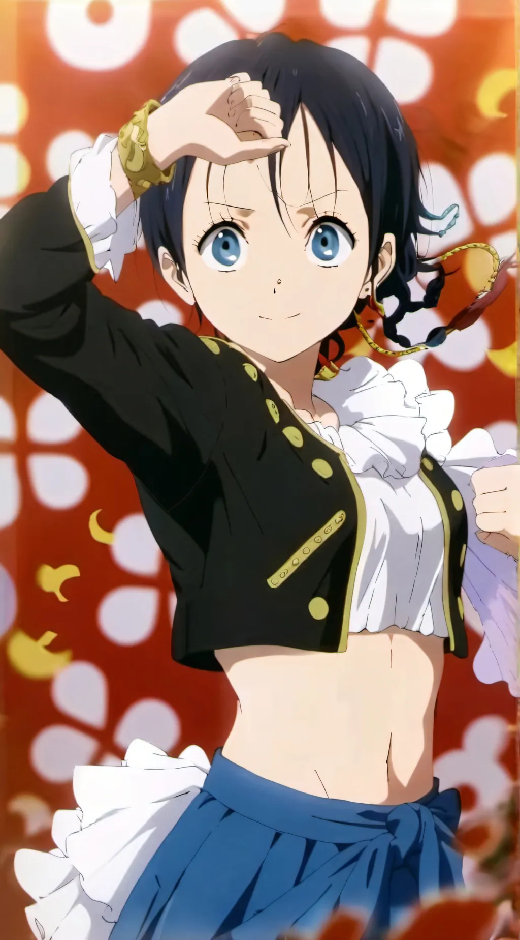 ai character: Robin from one pic background