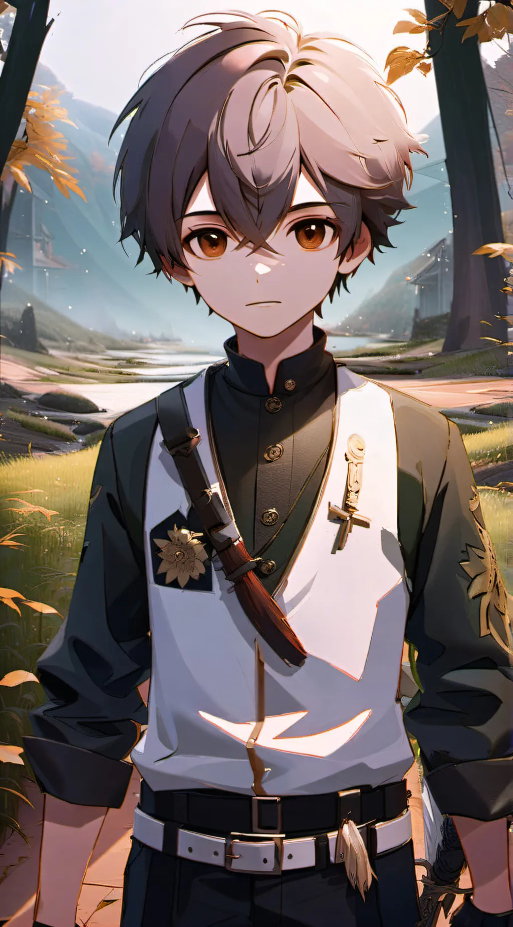 ai character: Demon slayer background