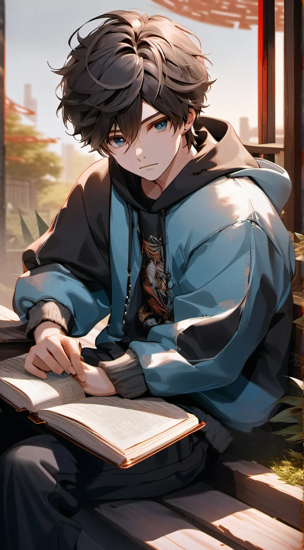 ai character: zack background