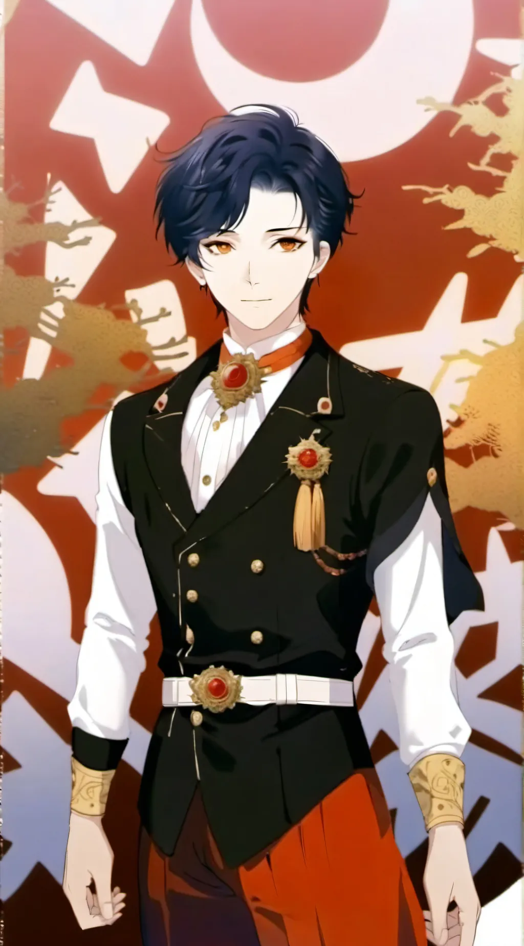 ai character: PACKGOD  background