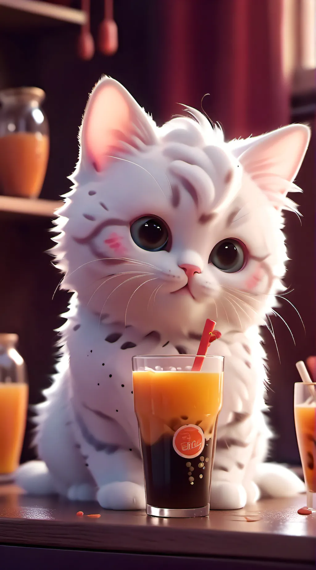 ai character: ~kitty~ background