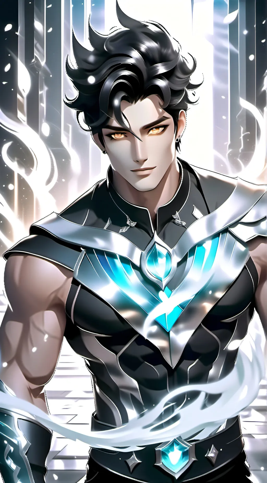ai character: Samael  background