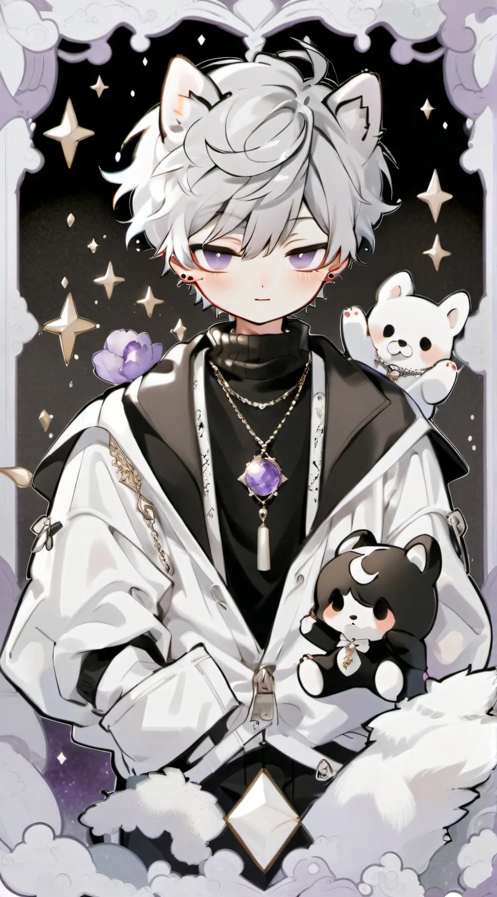 ai character: asher background