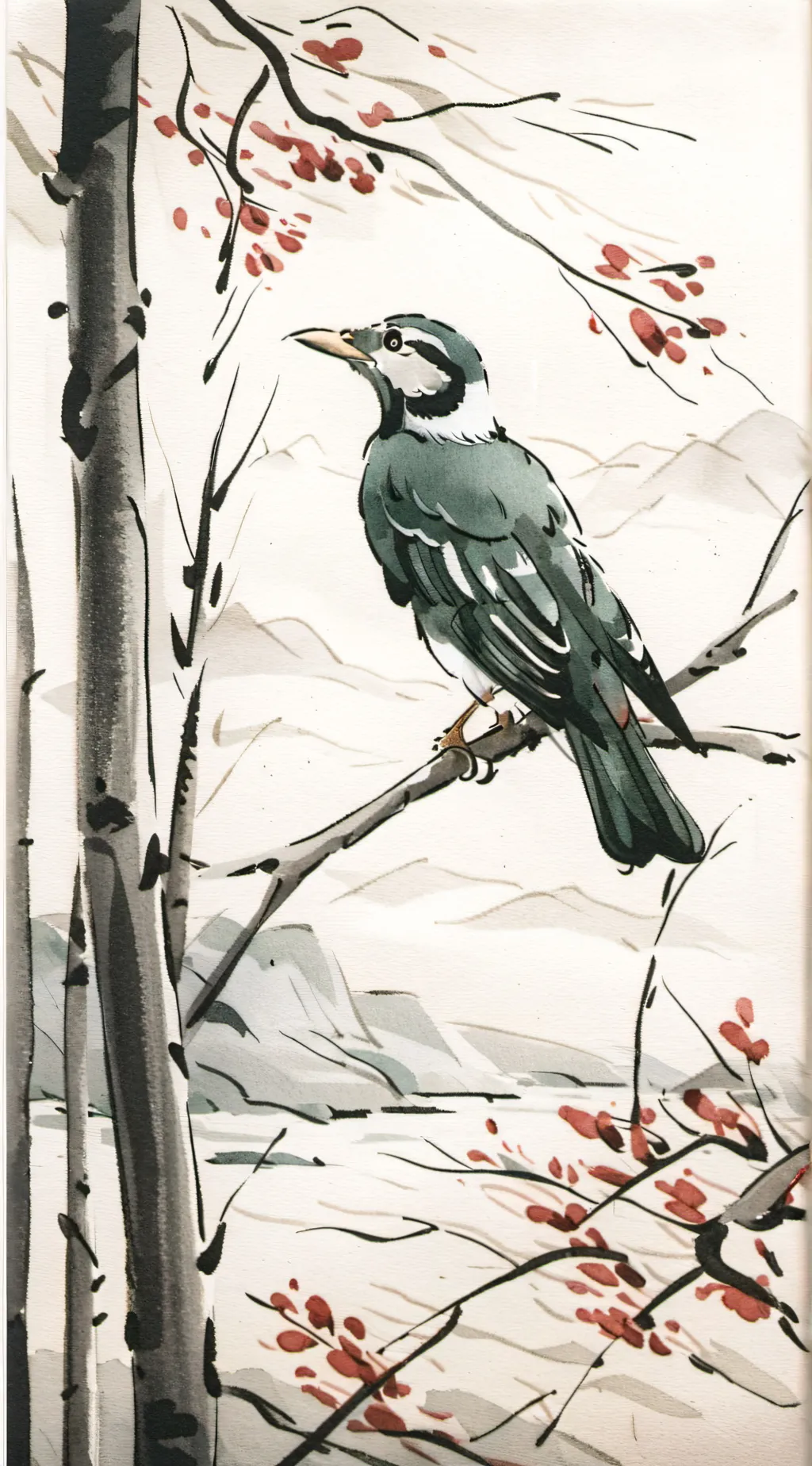 ai character: food background