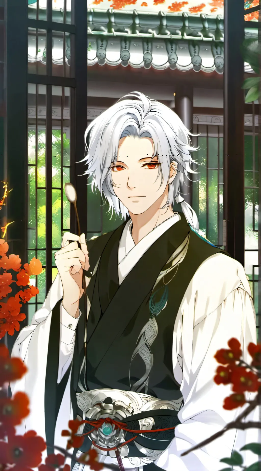 ai character: gojo background