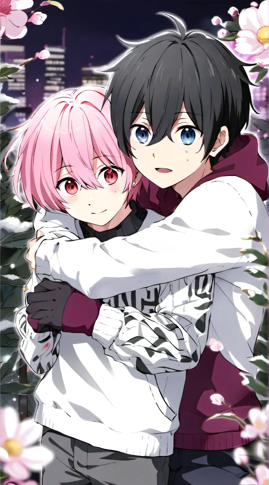 ai character: Jordan and angel background