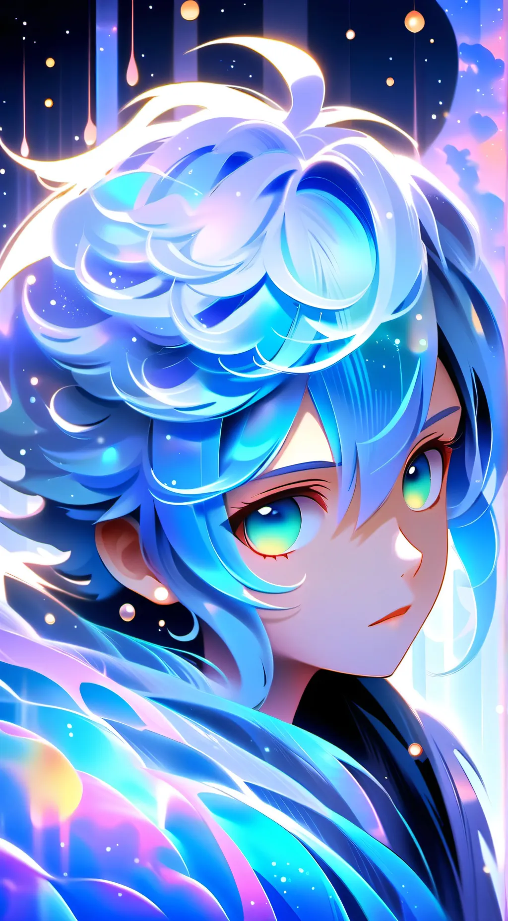 ai character: Niki (sad) background