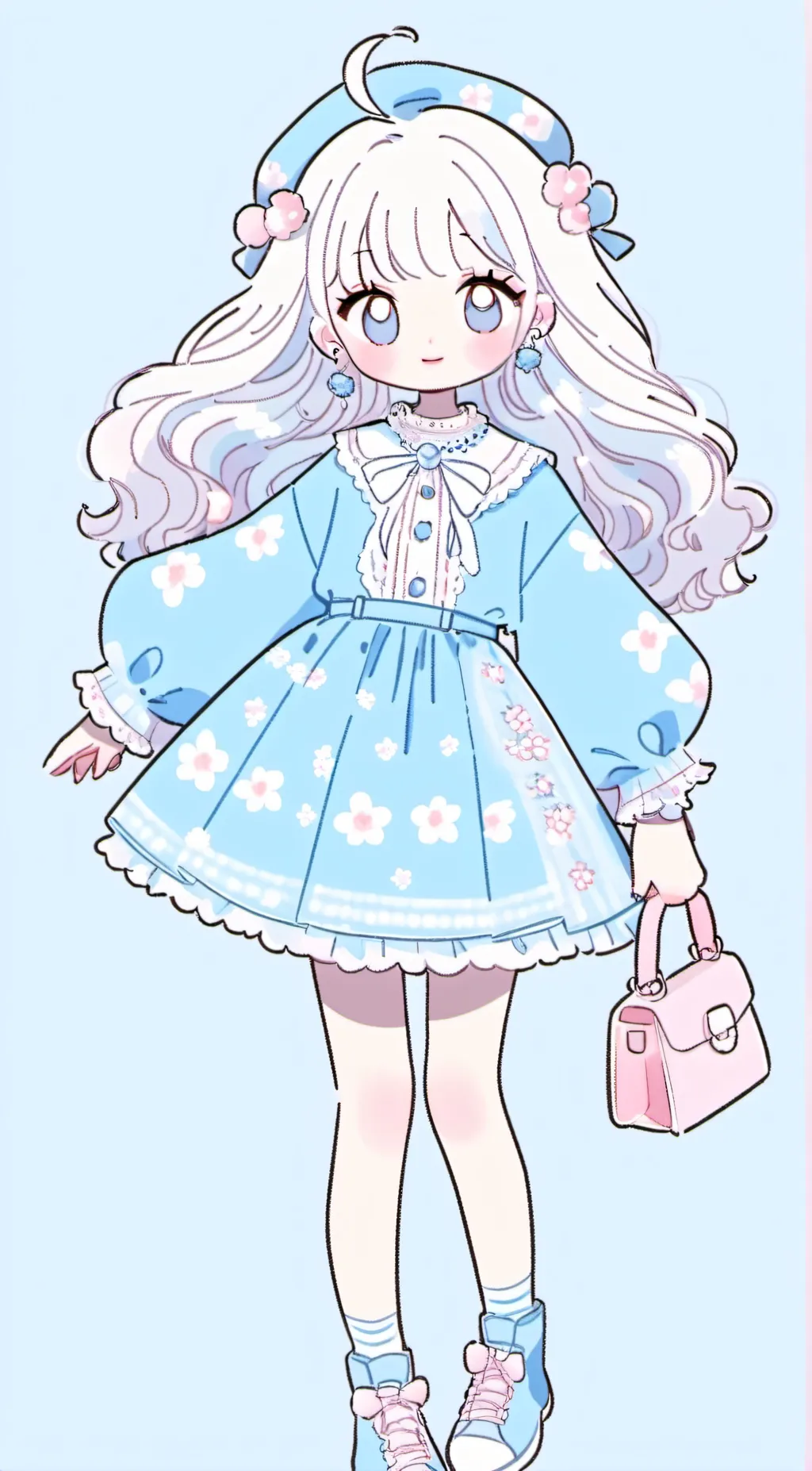 ai character: SANRIO background