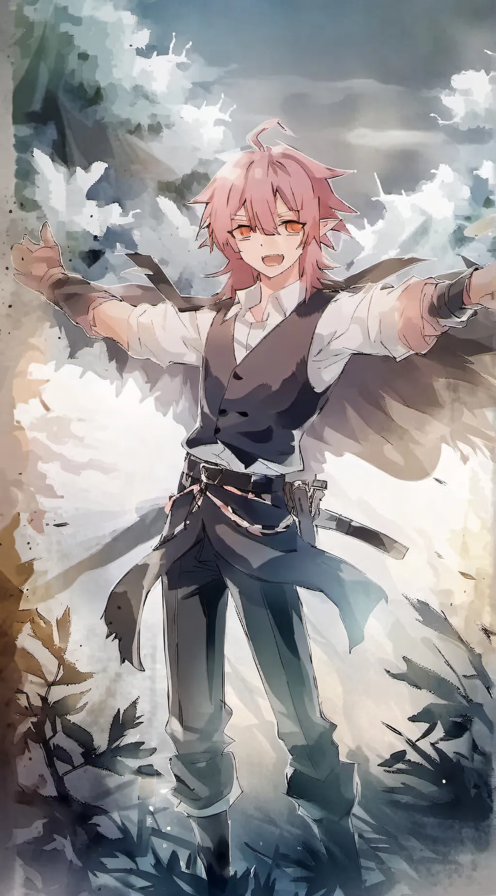 ai character: Faye background