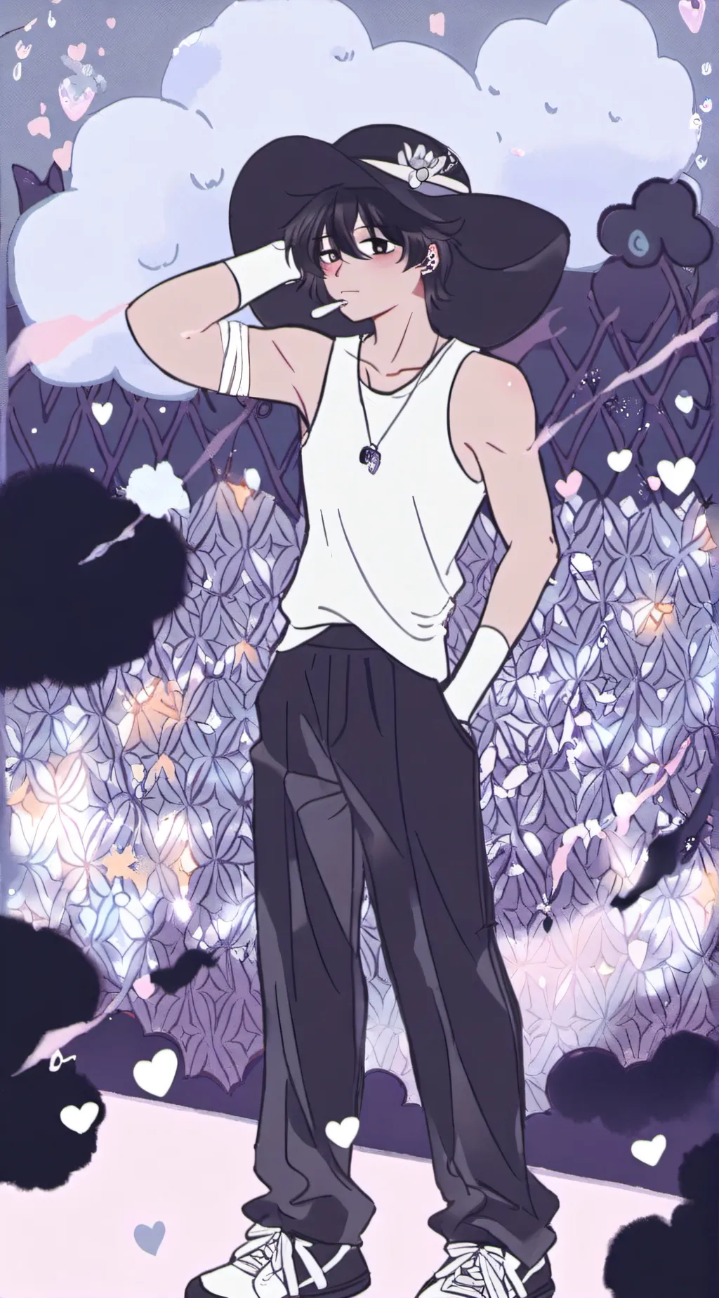 ai character: †♪cameron♪† background