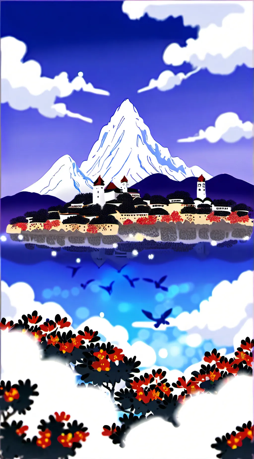 ai character: Smiling Critters  background