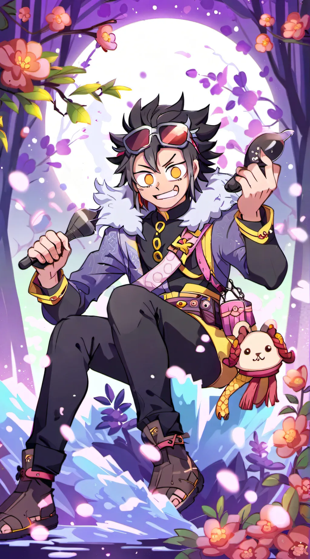 ai character: Hashira band au😍 background