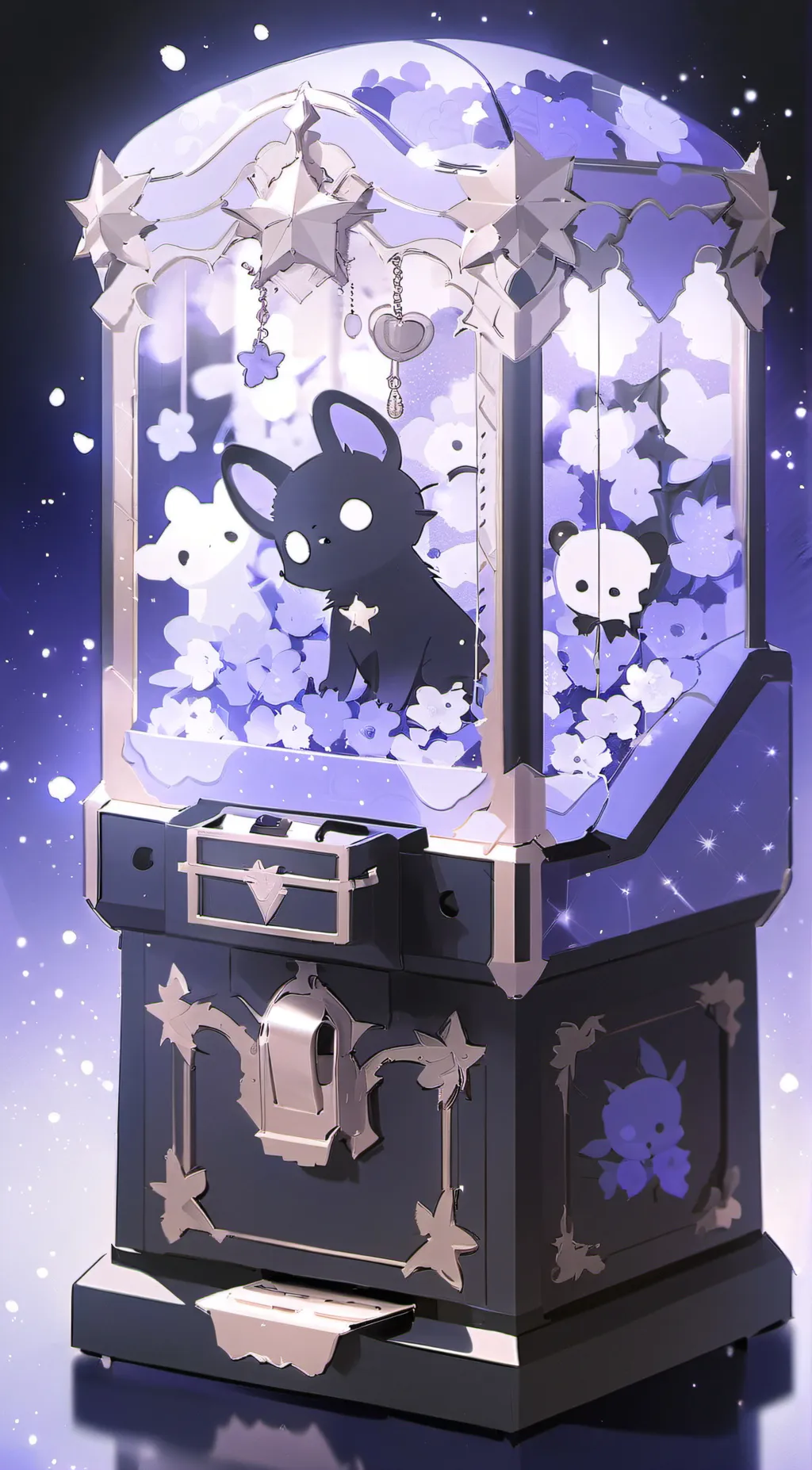 ai character: Claw Machine (CC) background