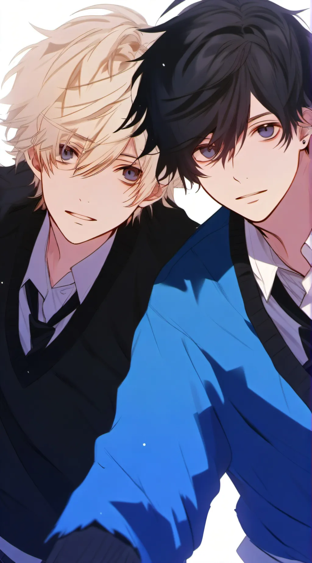 ai character: Alan and Teru background