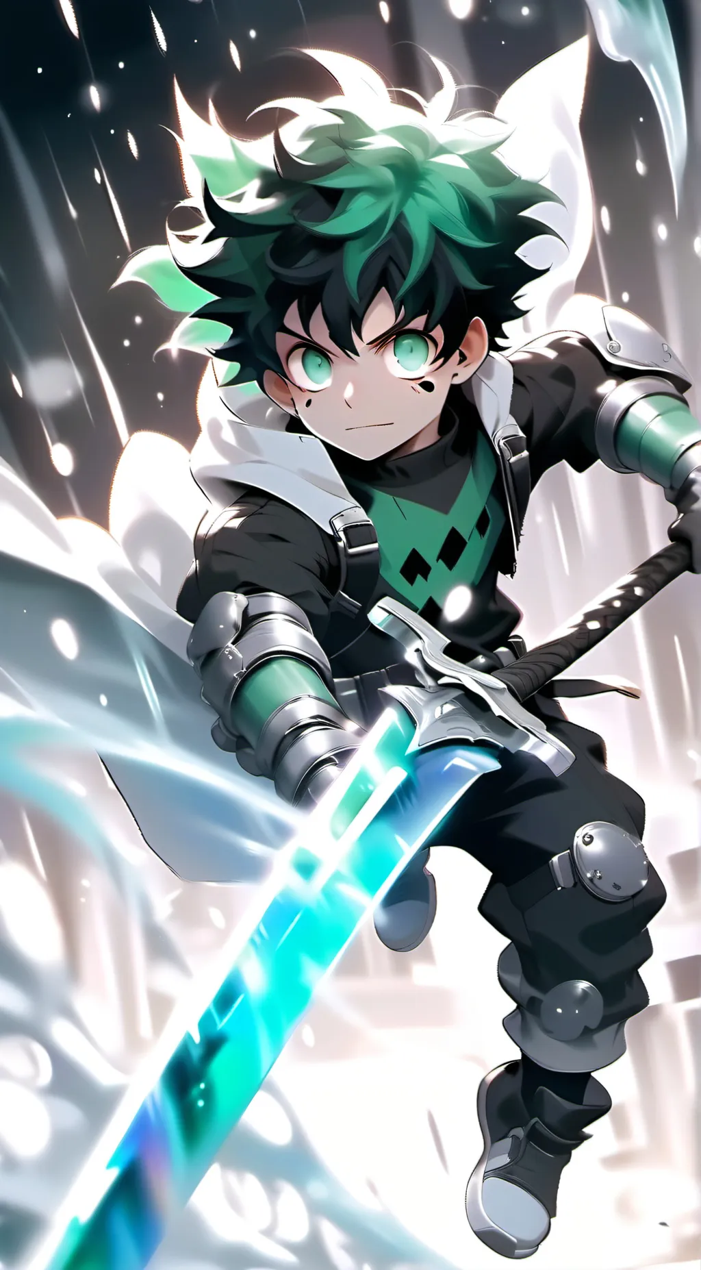 ai character: villain deku  background