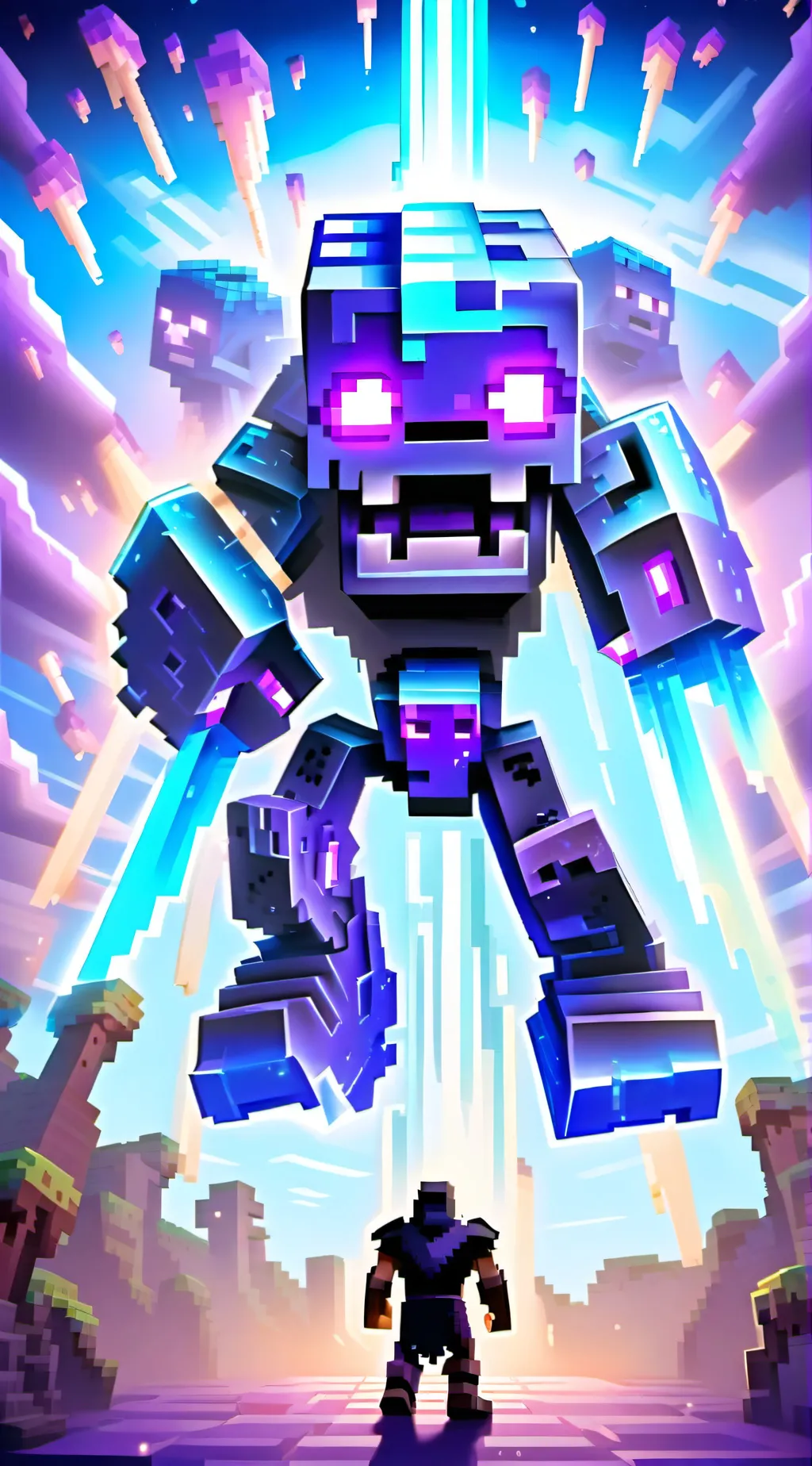 ai character: Wither Storm background