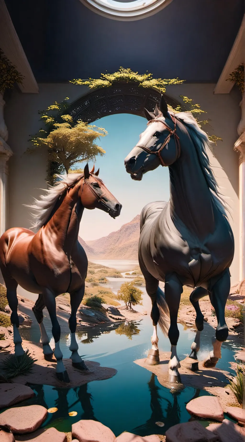 ai character: Lizzie and Lizz background