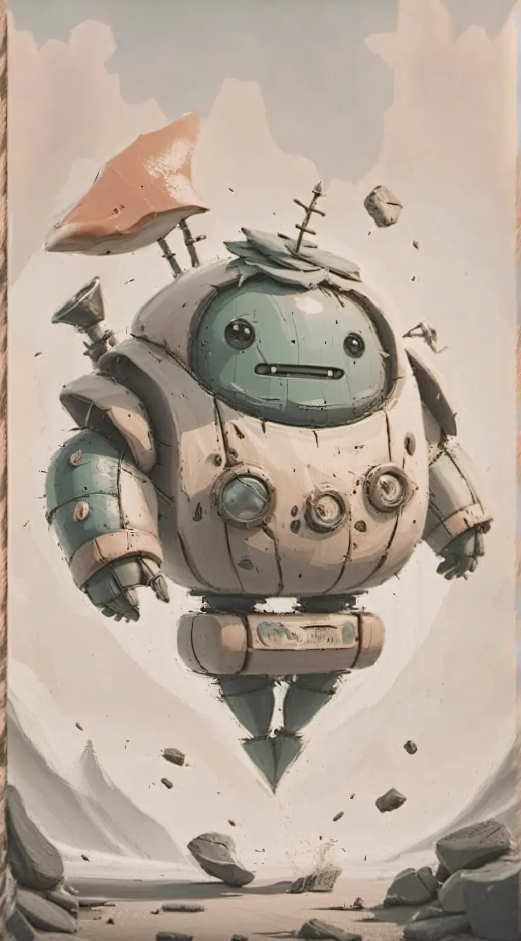 ai character: Cutie patootie background